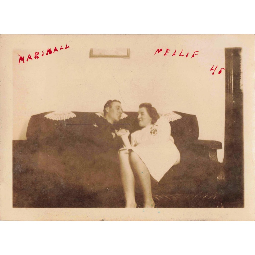 Vintage 1943-45 Personal Photo Lot of 5 - People from Eufaula, Alabama - Picture 5 of 10